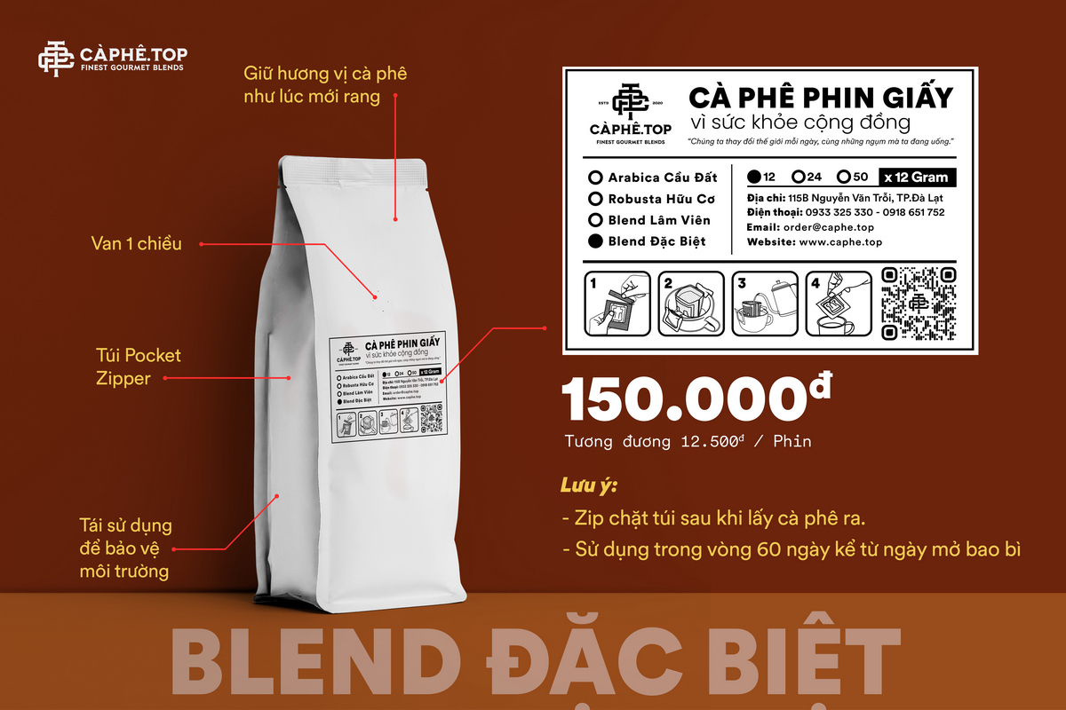 Blend Đặc biệt 12 phin