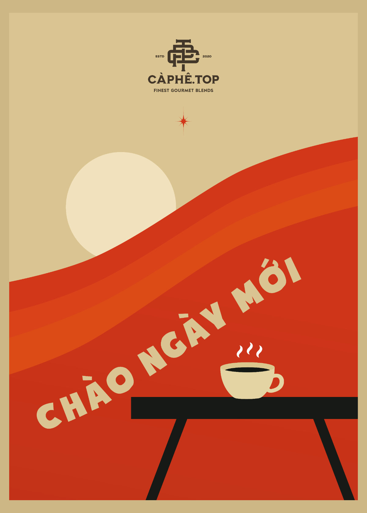 Phong cách Bauhaus tại CàPhê.Top